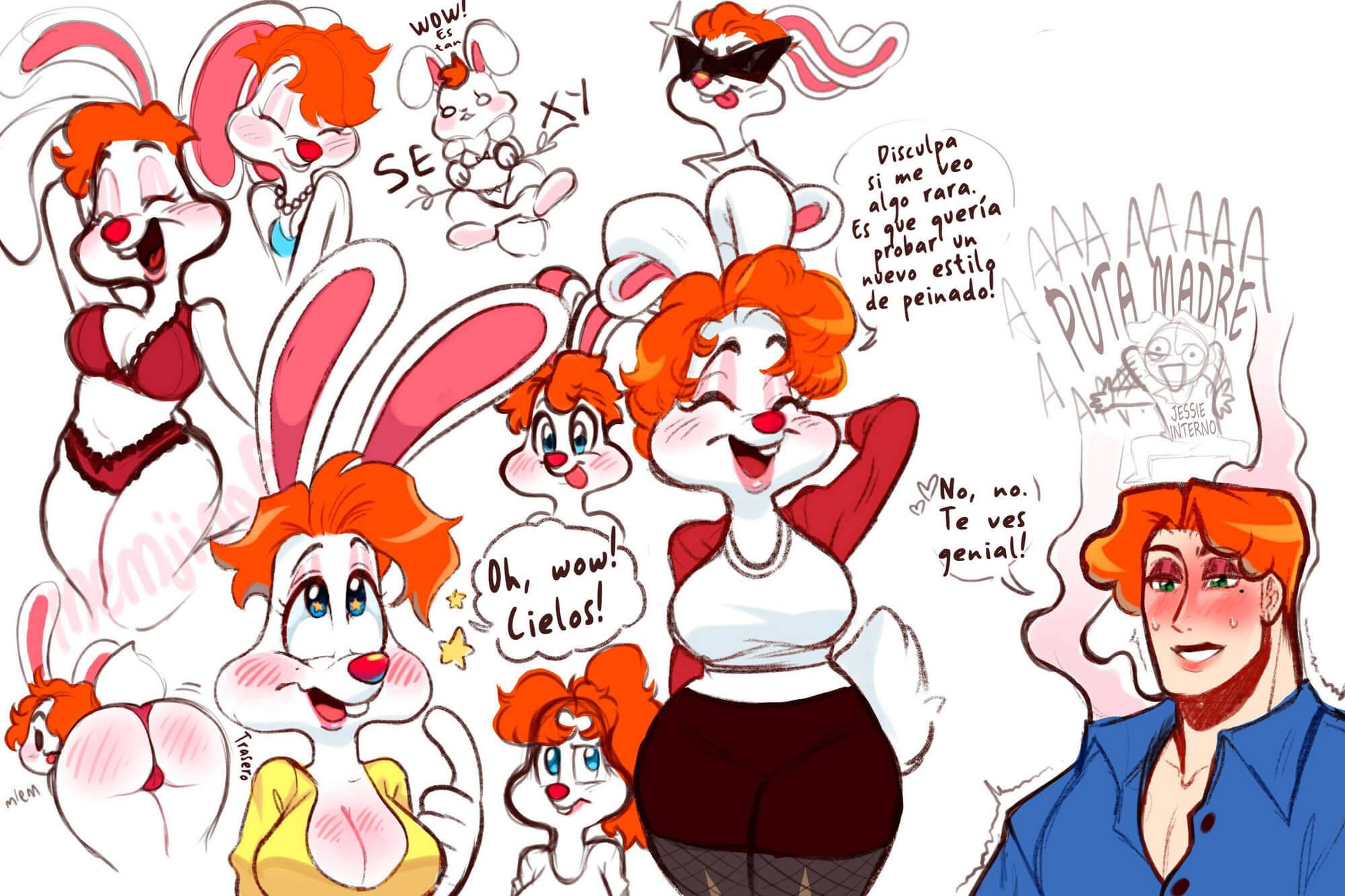 Who Creampied Rosey Rabbit Memjioof Extras 15