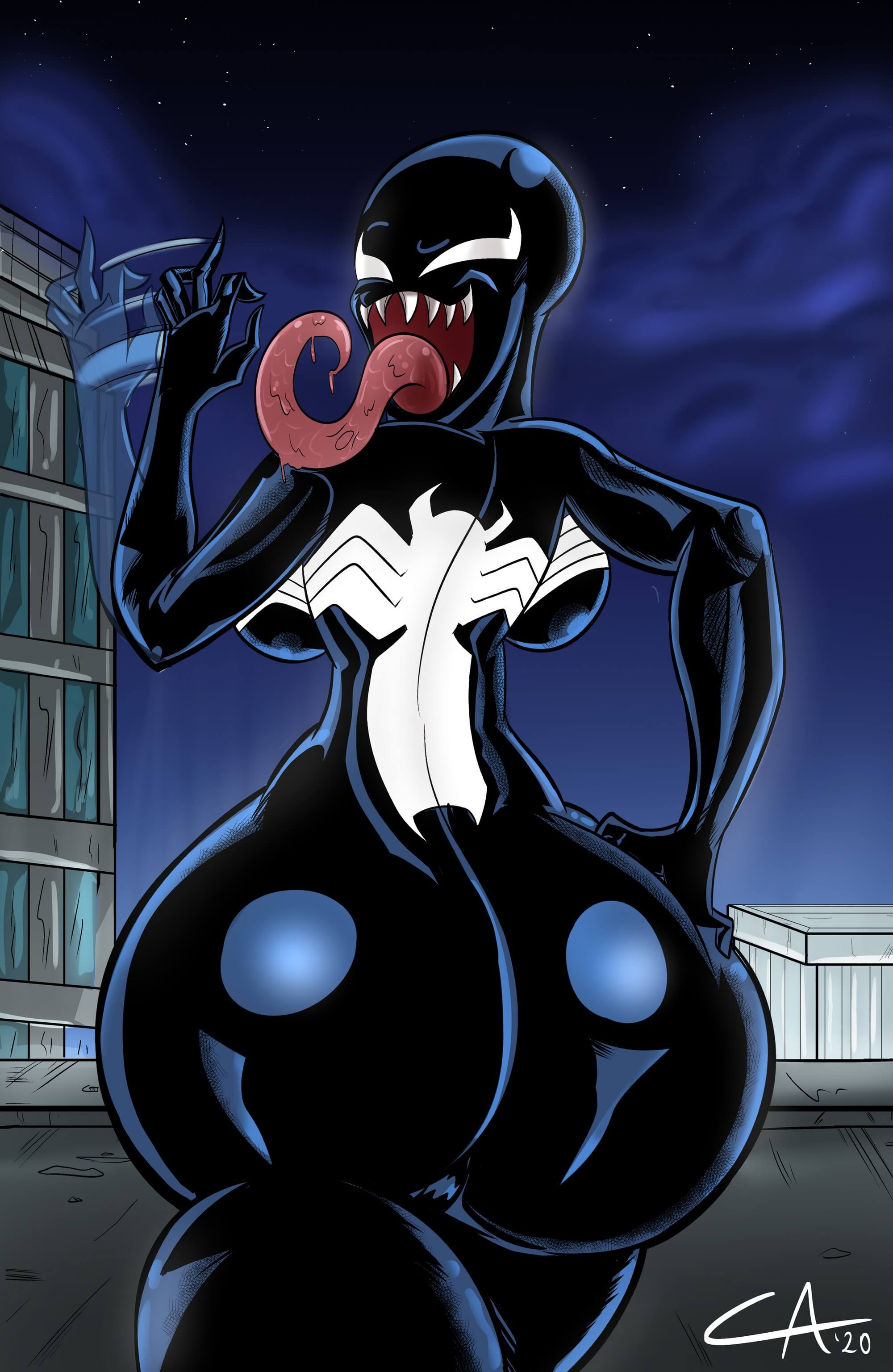 Venom comics porno