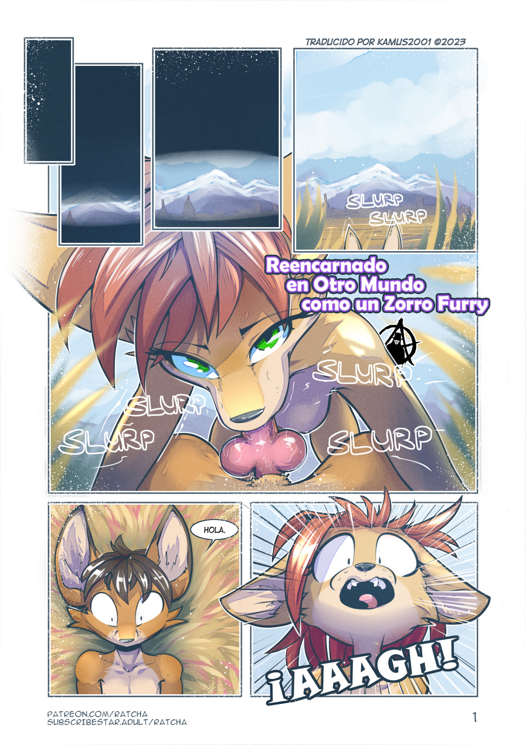Reincarnated In Another World As A Furry Fox Ratcha Comic Porno 01