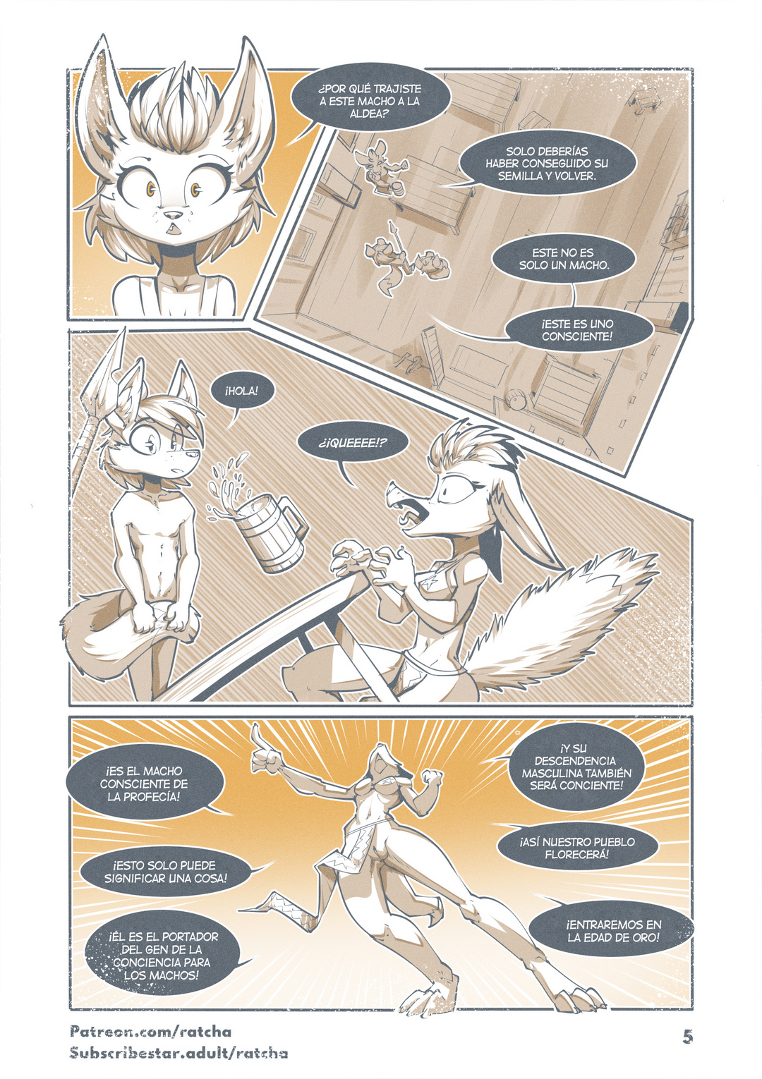 Reincarnated In Another World As A Furry Fox Ratcha Comic Porno 05