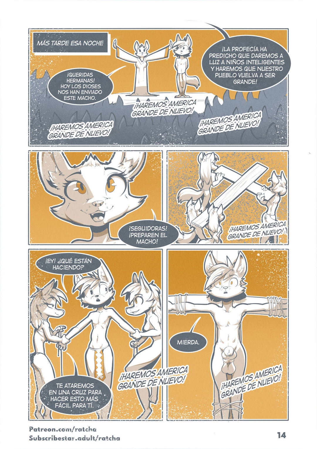 Reincarnated In Another World As A Furry Fox Ratcha Comic Porno 14