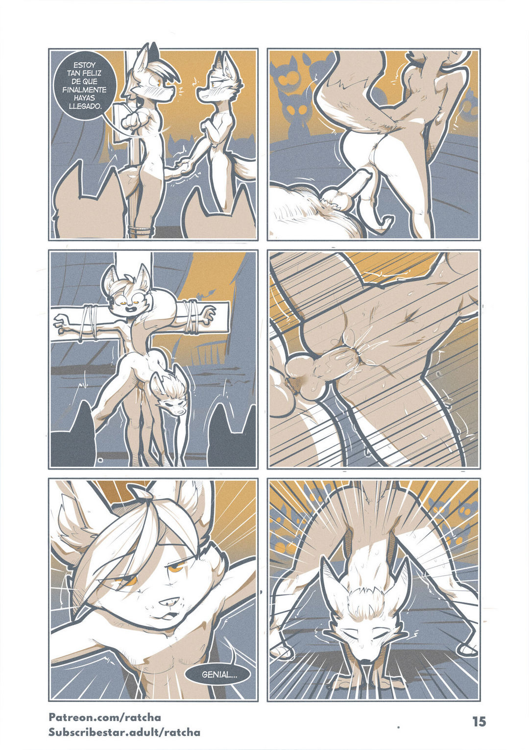 Reincarnated In Another World As A Furry Fox Ratcha Comic Porno 15