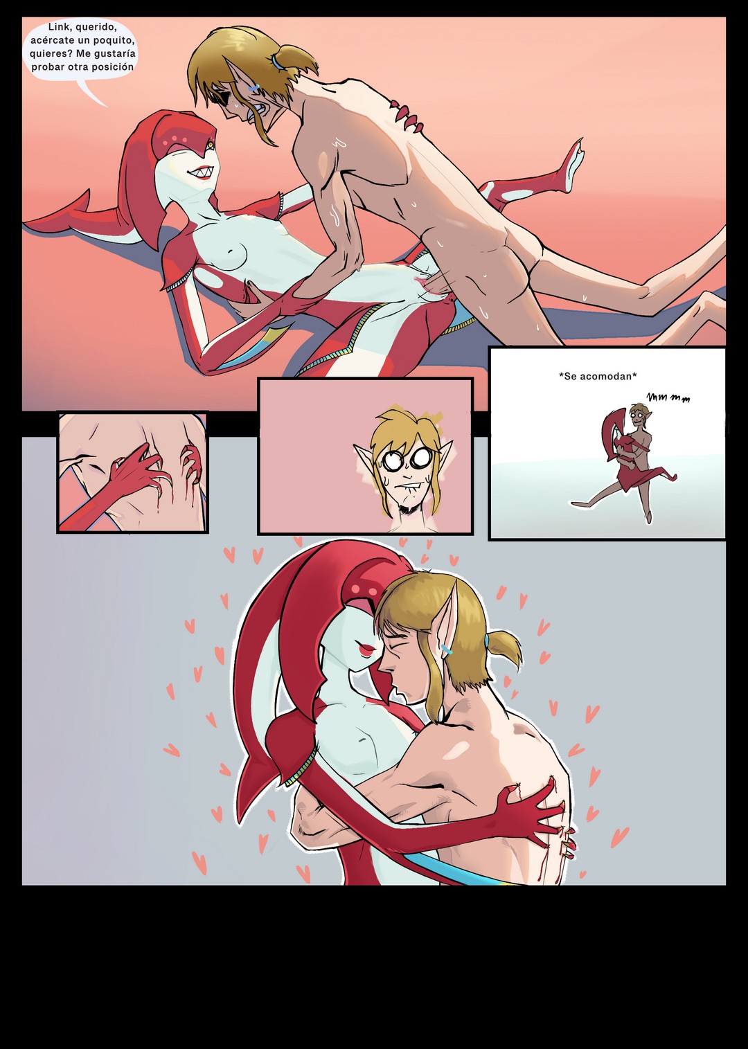 Spending Time Together Mipha Hentai Hugoespectro 15