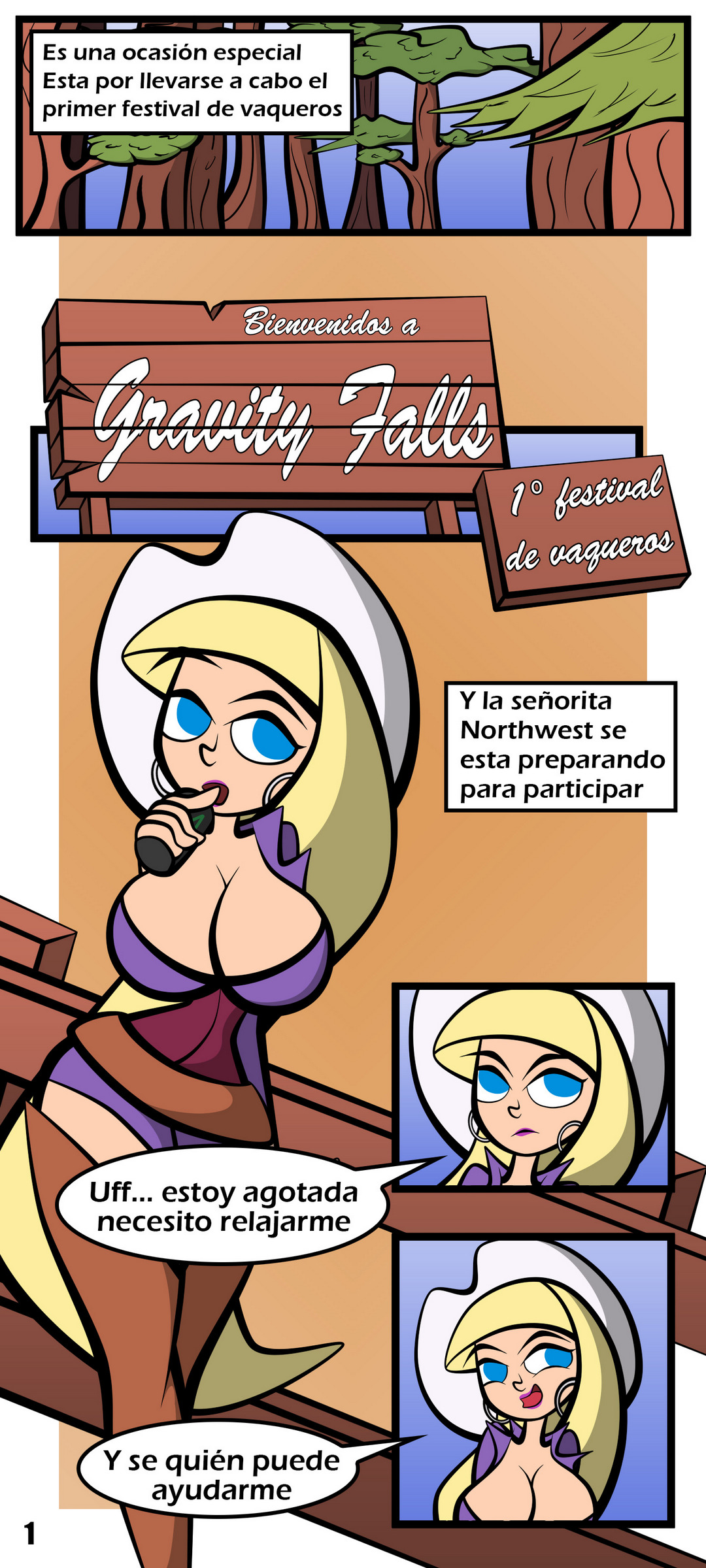 Rodeo En Gravity Falls Trece013 Comic Porno 02