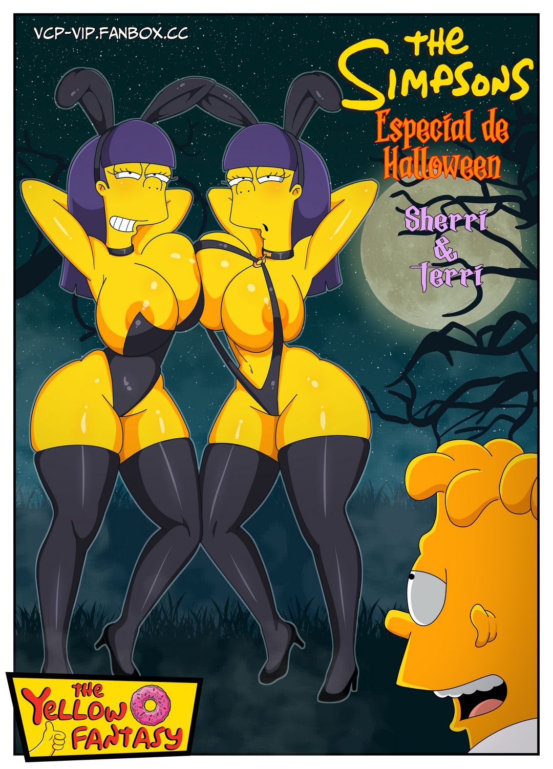 Especial De Halloween Sherry And Terry The Yellow Fantasy 01