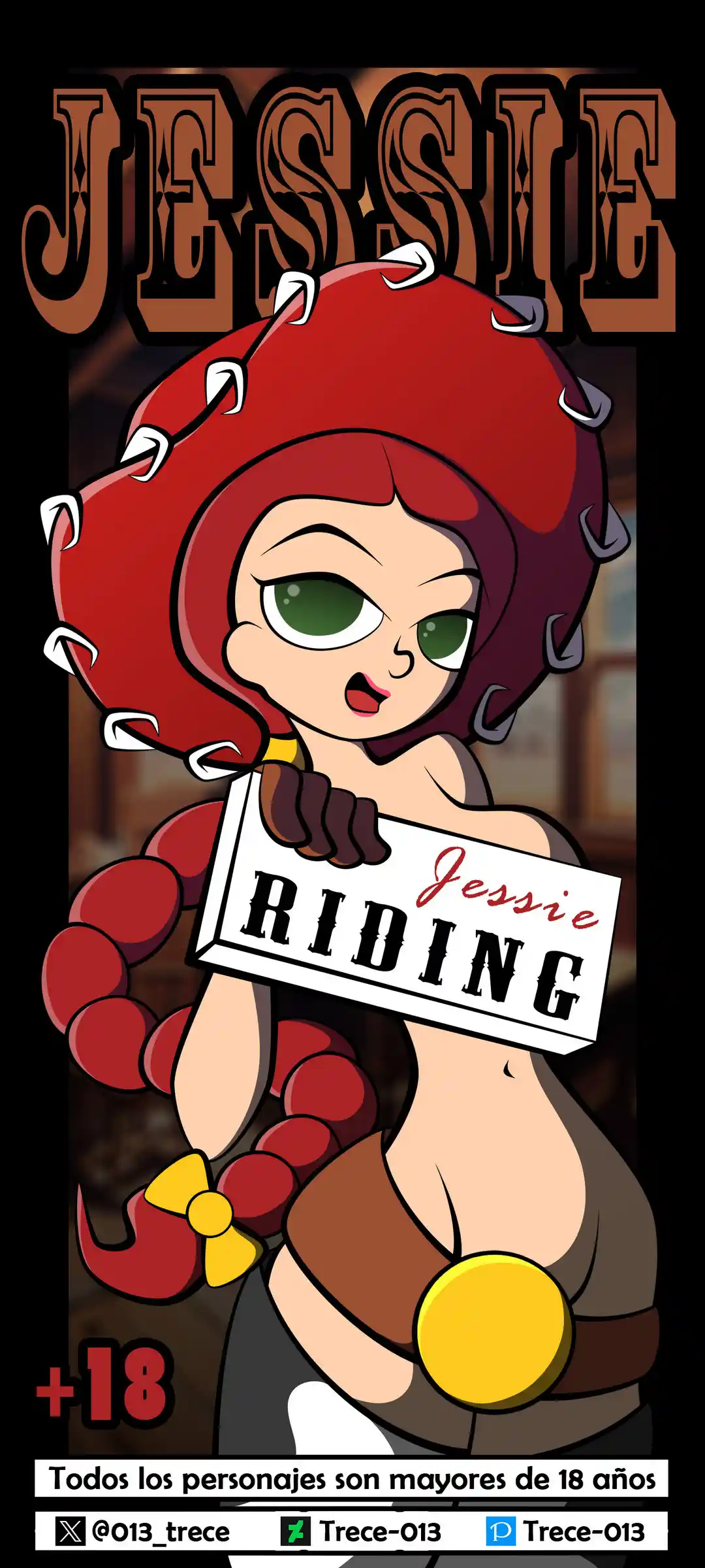 Jessie Riding Trece013 Comic Porno 01