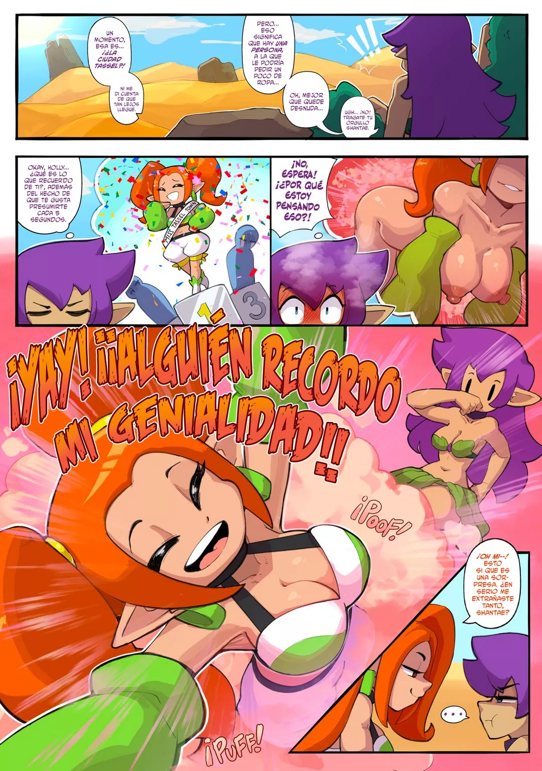 Shantae Problemas En La Ciudad De Tassel Nudiedoodles 03