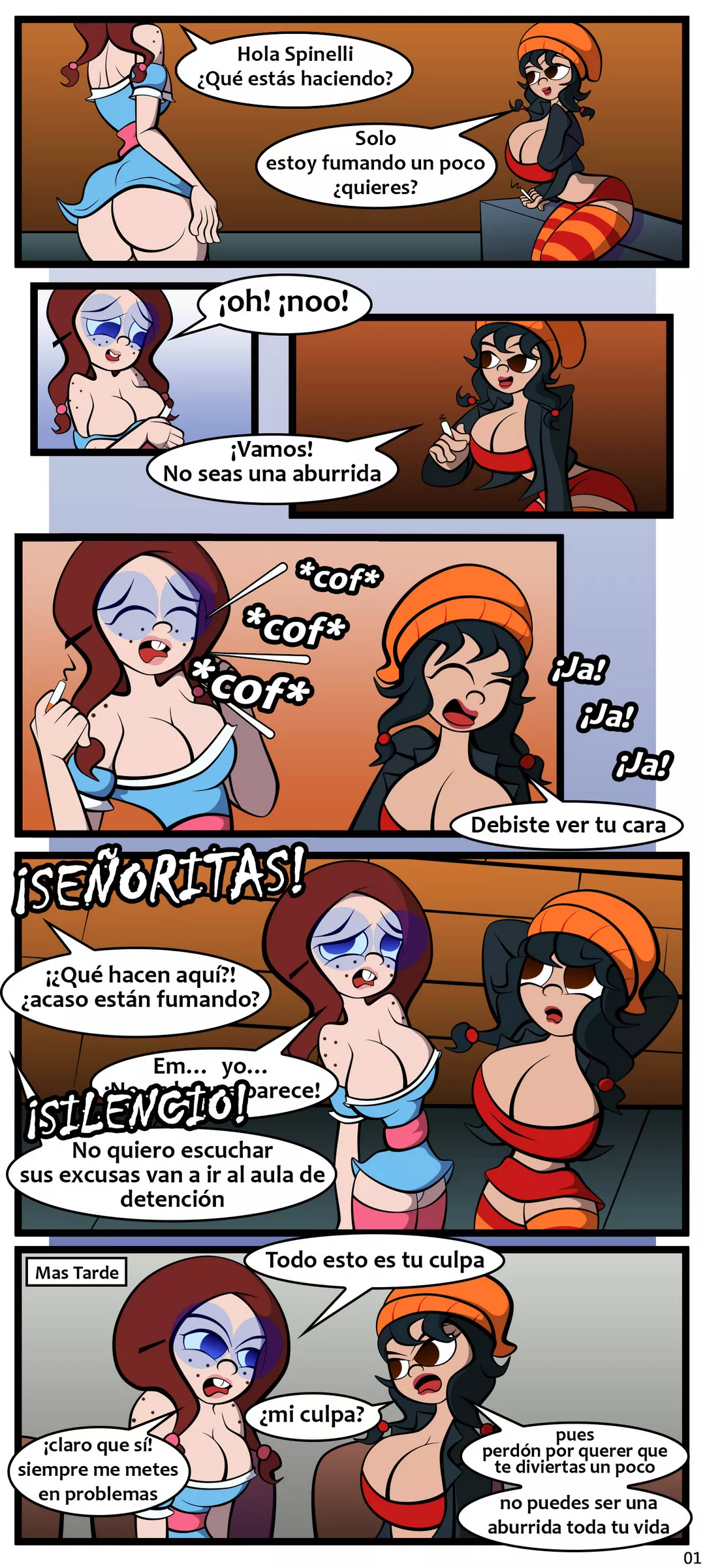 Detencion Trece 013 Comic Porno 02