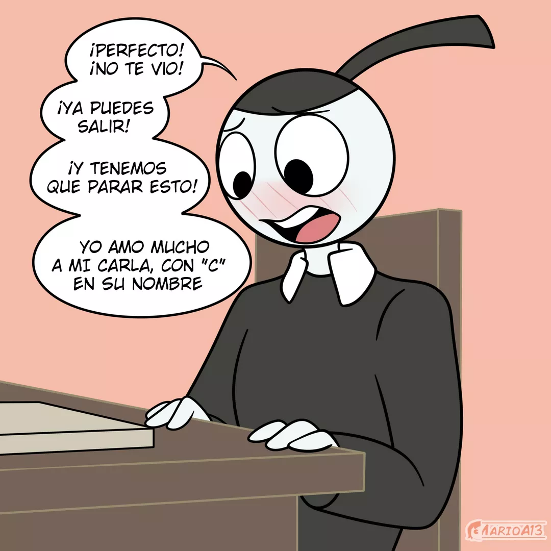 Carla En La Oficina Del Jefe Marioa 45