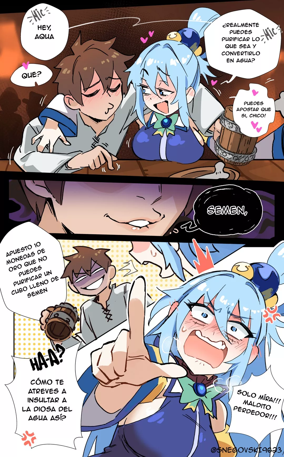 A Bucket Of Aqua Snegovski 03