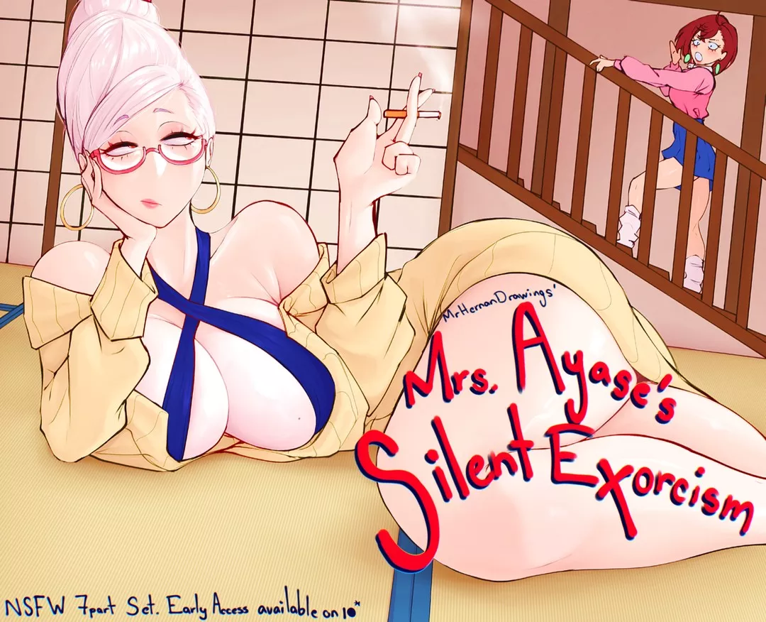 Mrs Ayases Silent Exorcism Mrhernandrawings 01