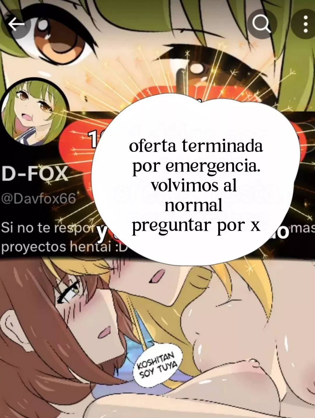 Reconciliacion Fuera De Lo Normal Dfox 23