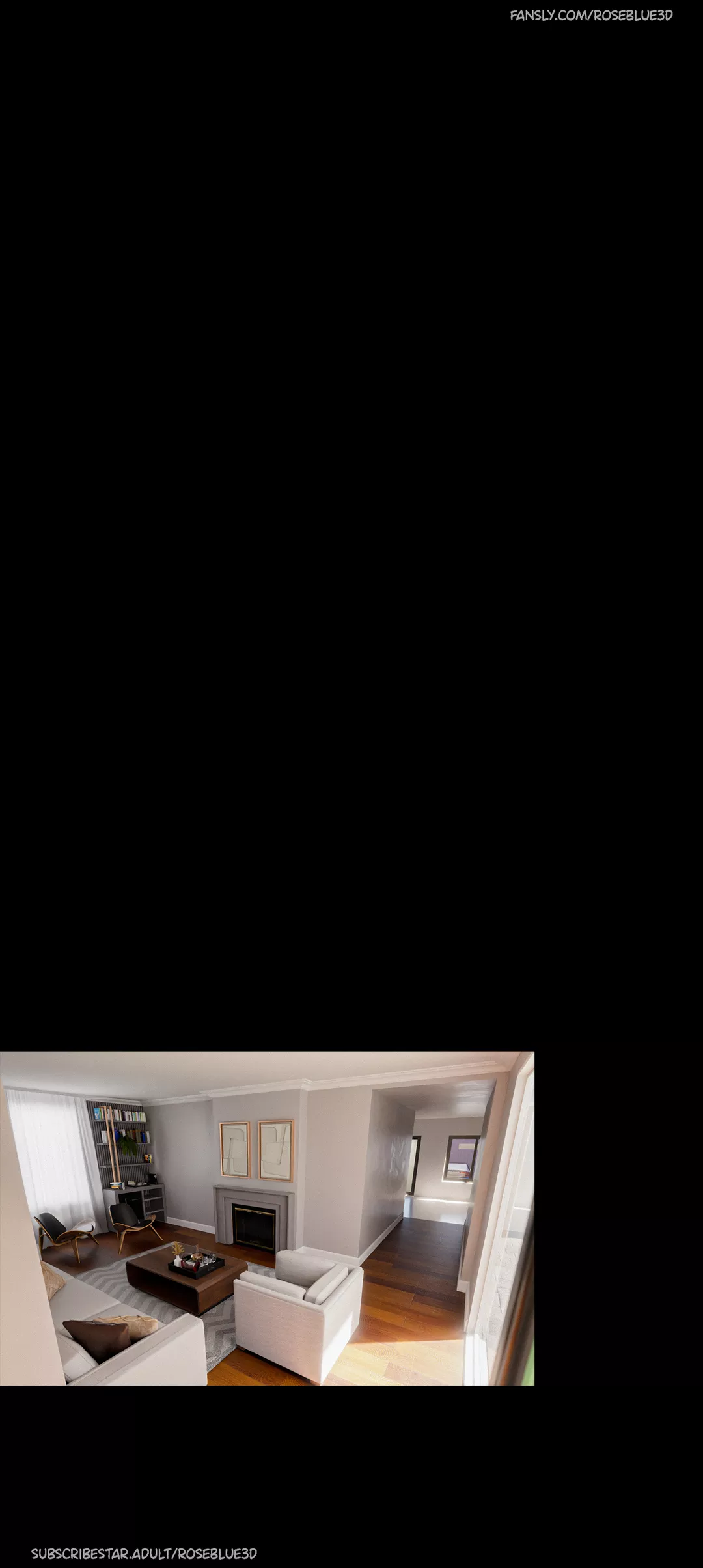My Neighbors Widow 43 Roseblue3d 07