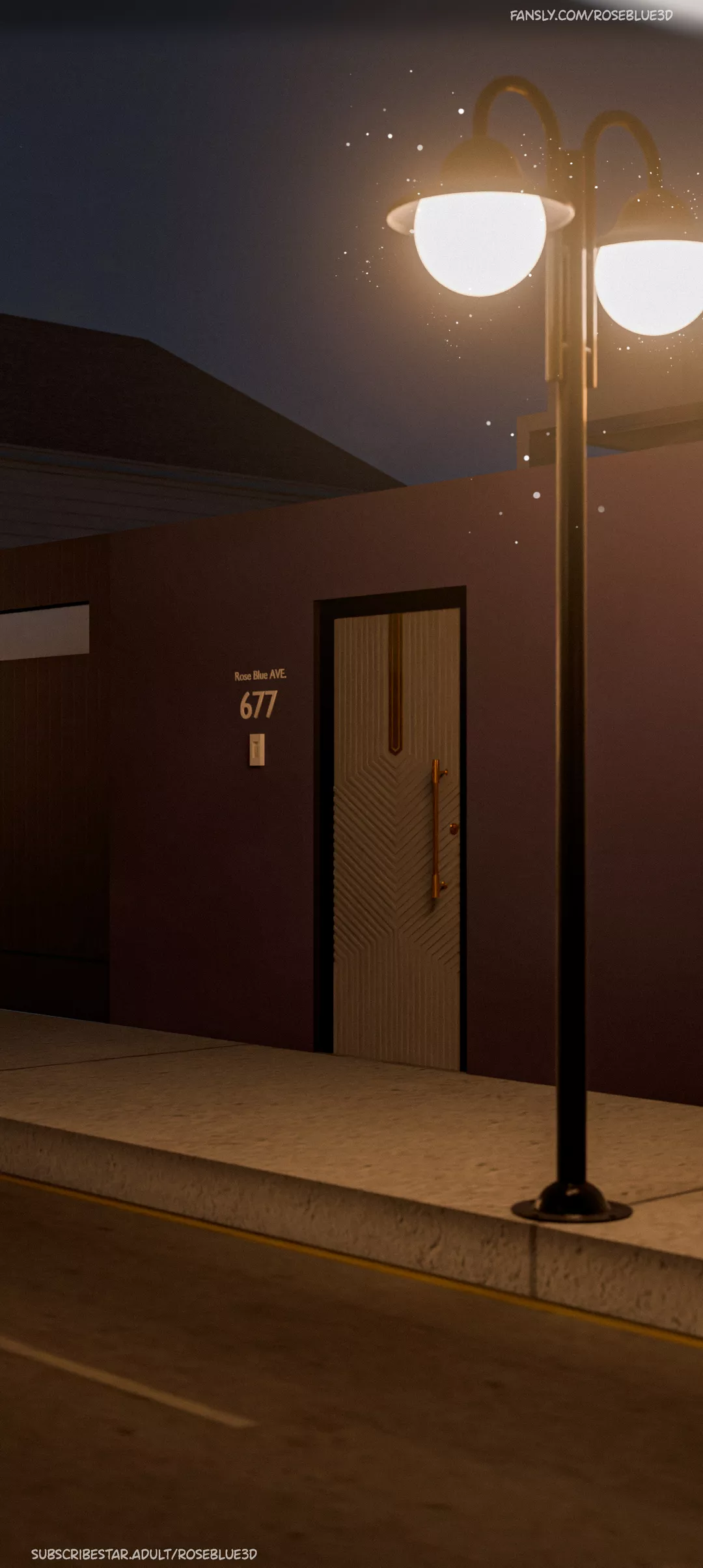 My Neighbors Widow 43 Roseblue3d 93