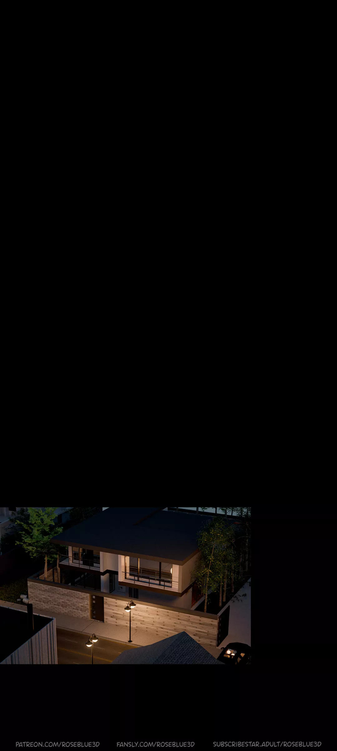 My Neighbors Widow 44 Roseblue3d 24