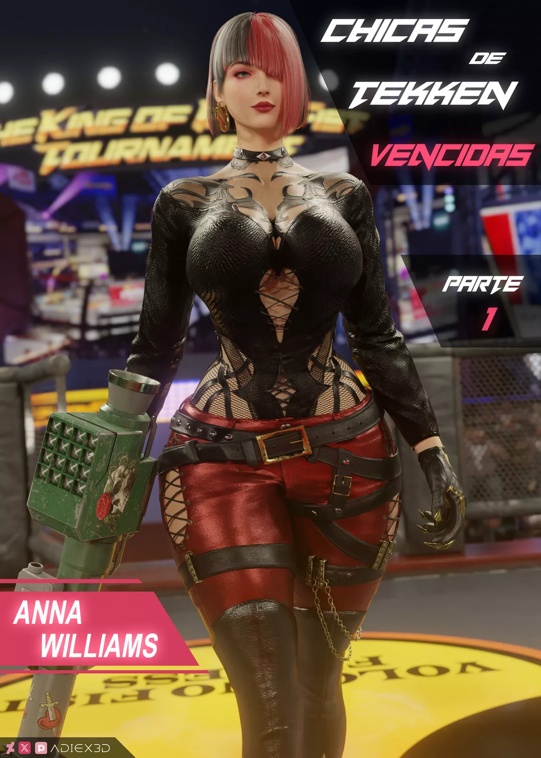 Chicas De Tekken Vencidas 1 Adiex3d 01