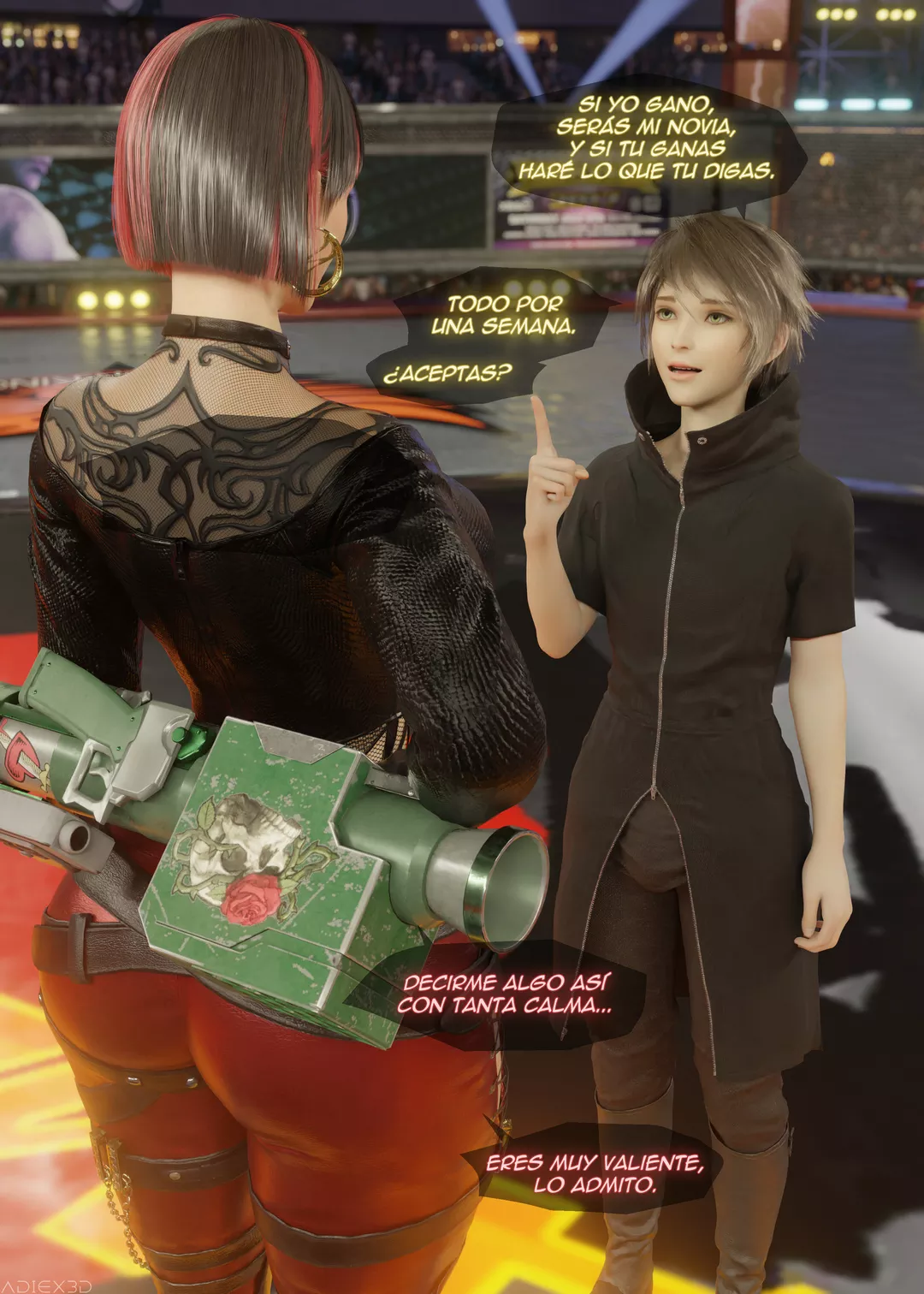 Chicas De Tekken Vencidas 1 Adiex3d 04