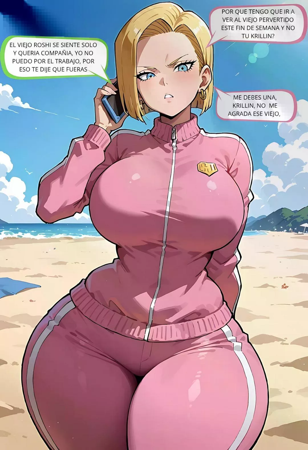 Android 18 Da Una Visita Sorpresa Roshifan 02