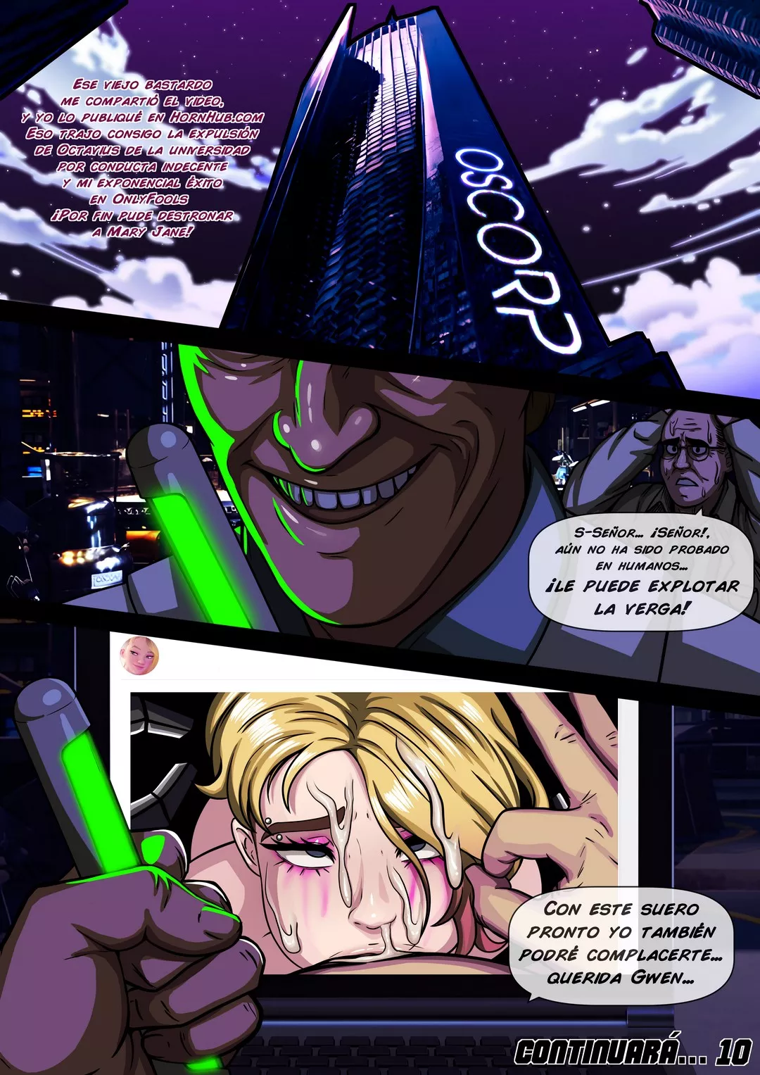 Spider Gwen Vs The Sinister Six Nowajoestar 11