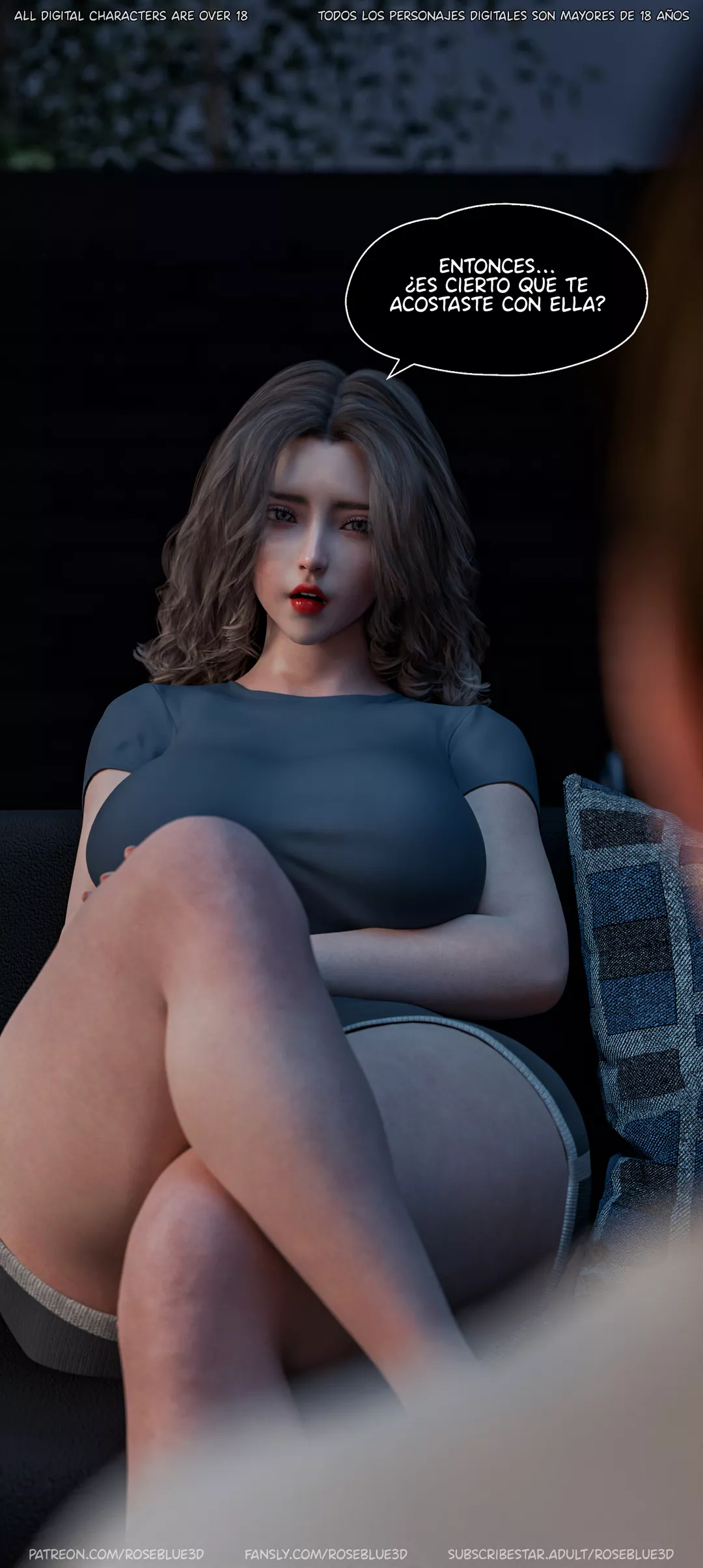 My Neighbors Widow 49 Roseblue3d 13