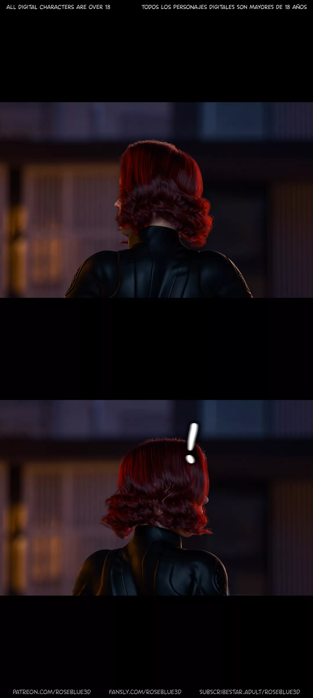 My Neighbors Widow 50 Roseblue3d 05