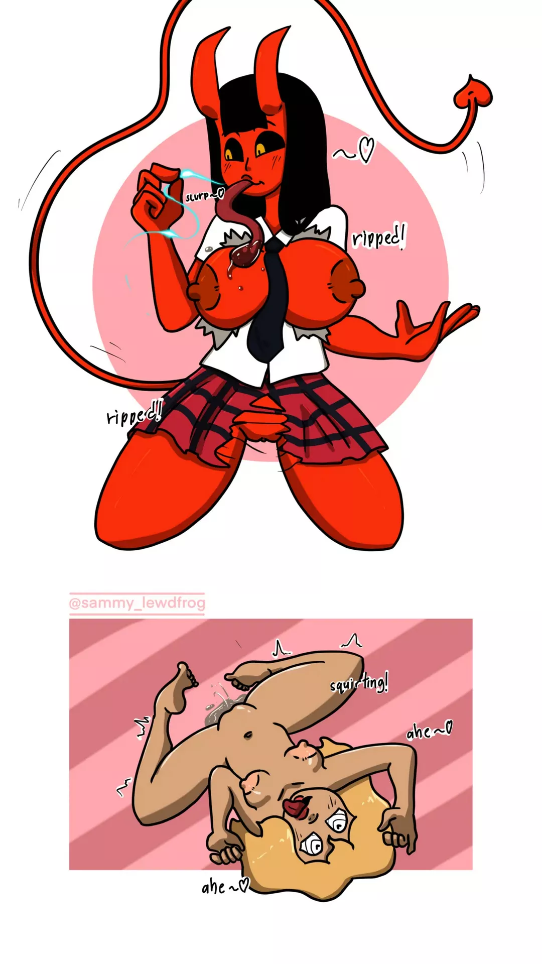 Sucky Encounter 1 Sammylewdfrog 12