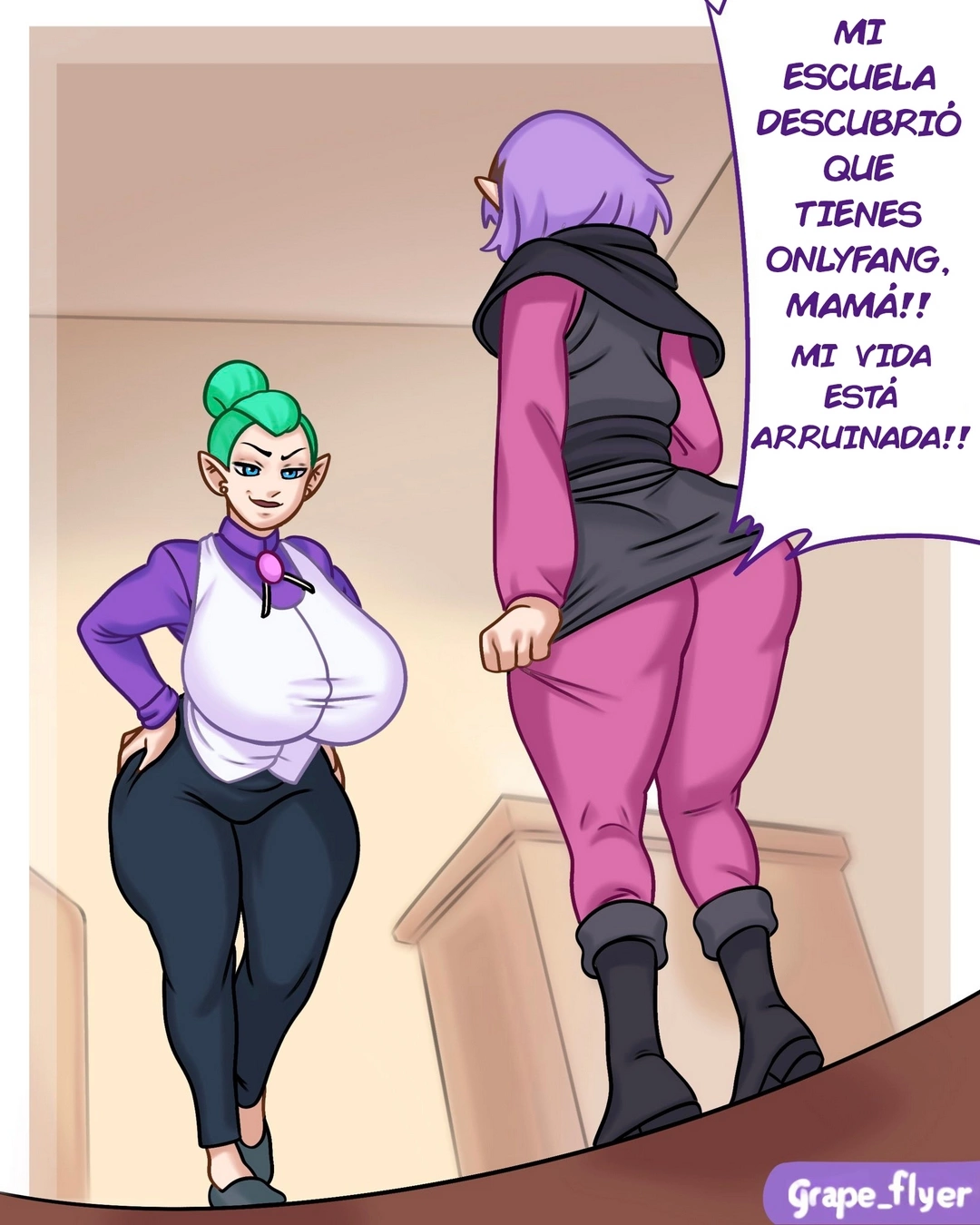 El Onlyfang De Odalia Blight Grape Flyer 03