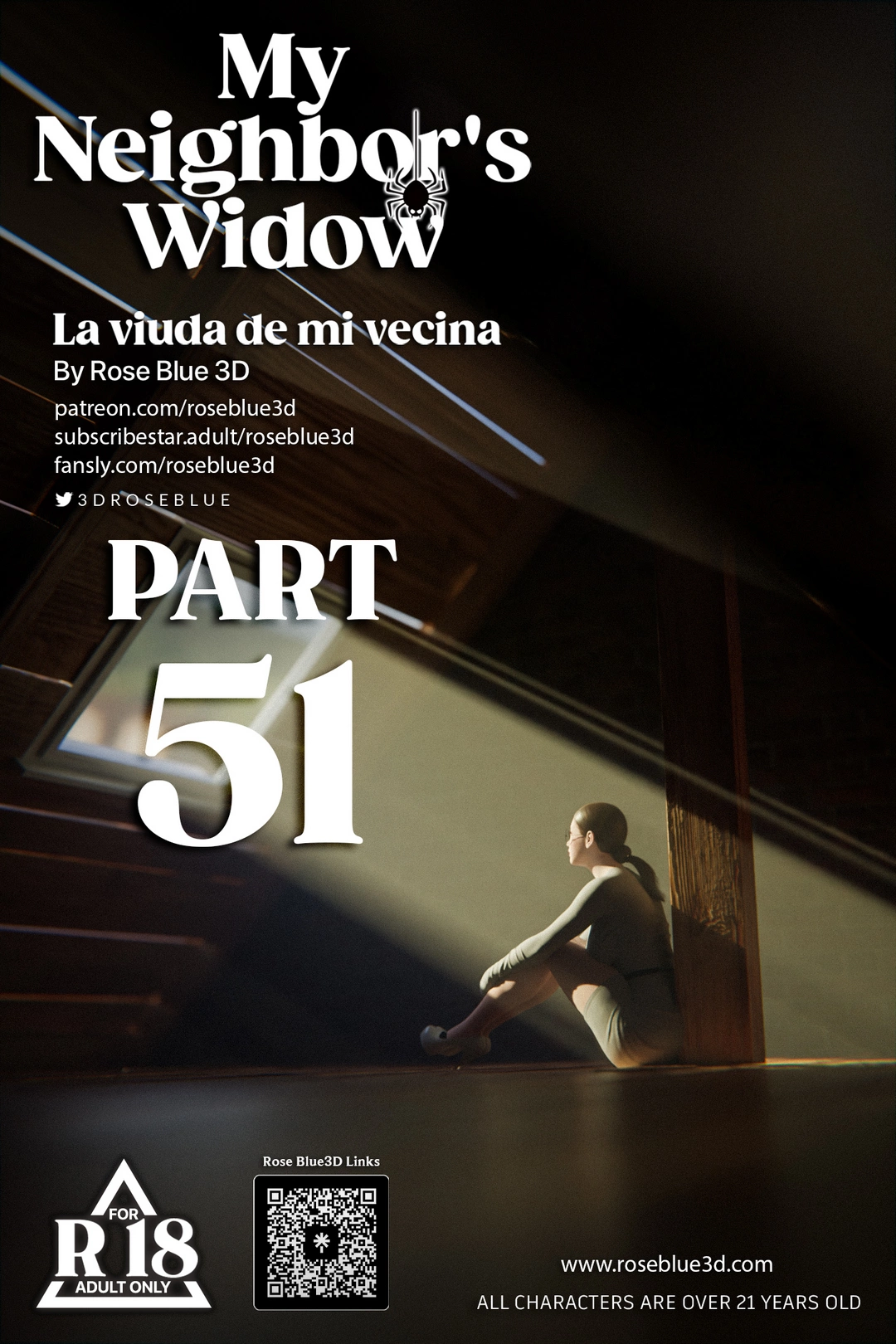 My Neighbors Widow 51 Roseblue3d 01