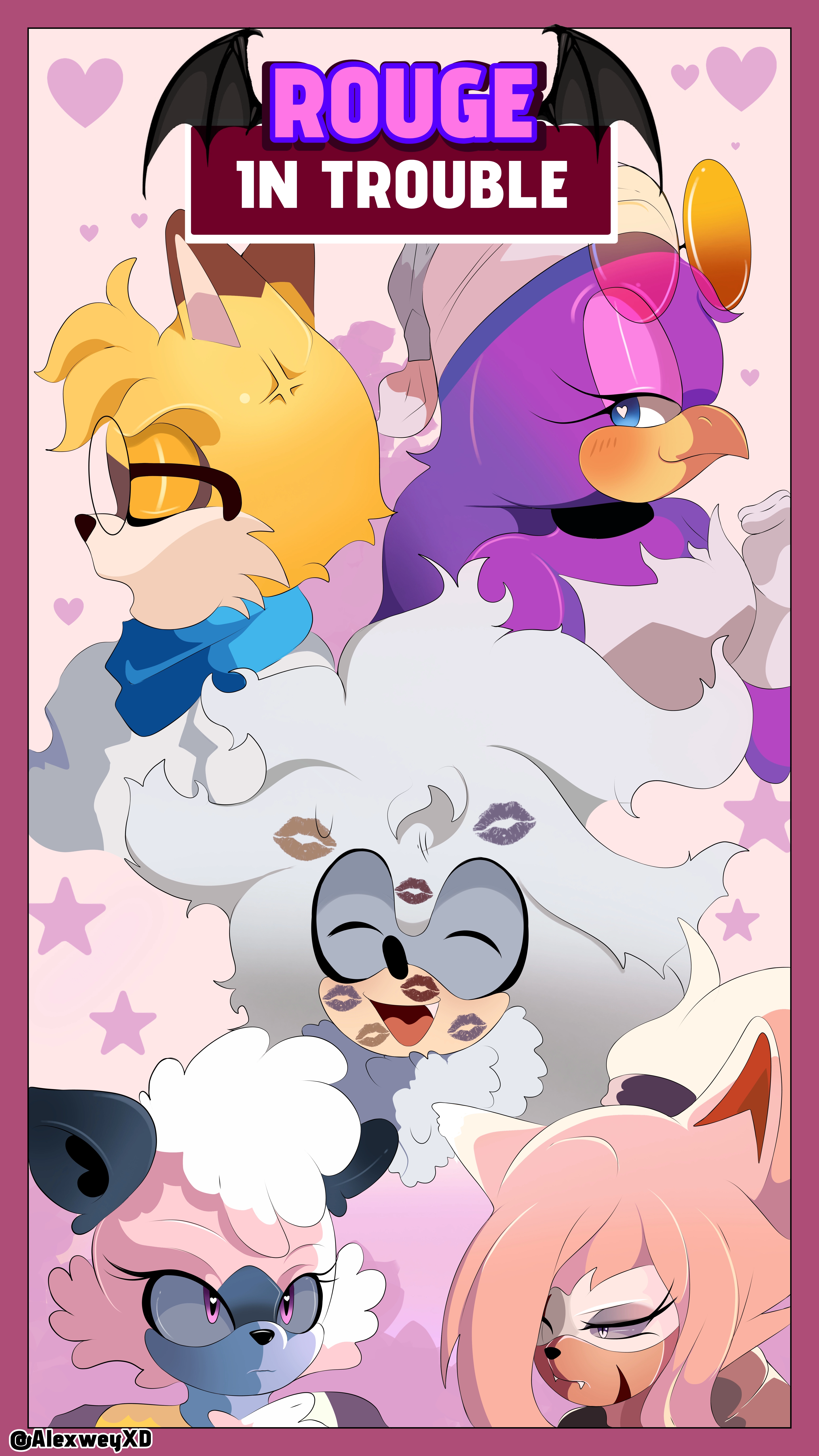 Rouge In Trouble Alexweyxd 00 Subportada