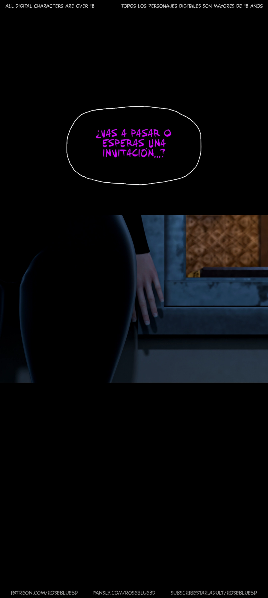 My Neighbors Widow 52 Roseblue3d 95