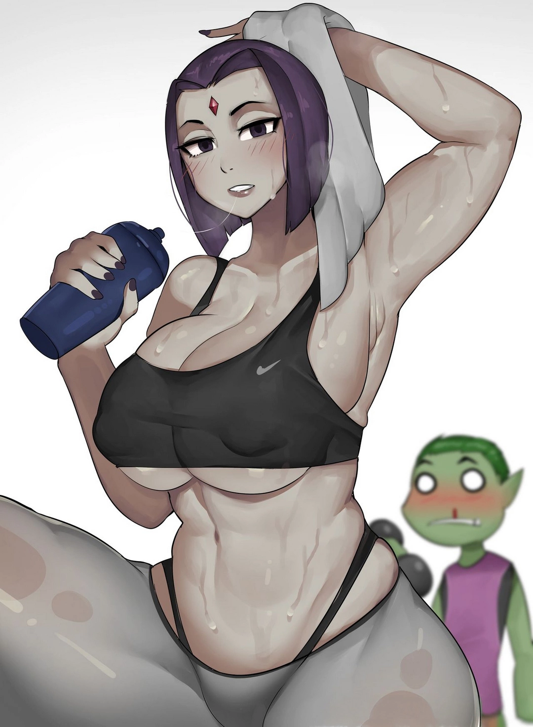 Beastboy X Raven Elijahzx 23