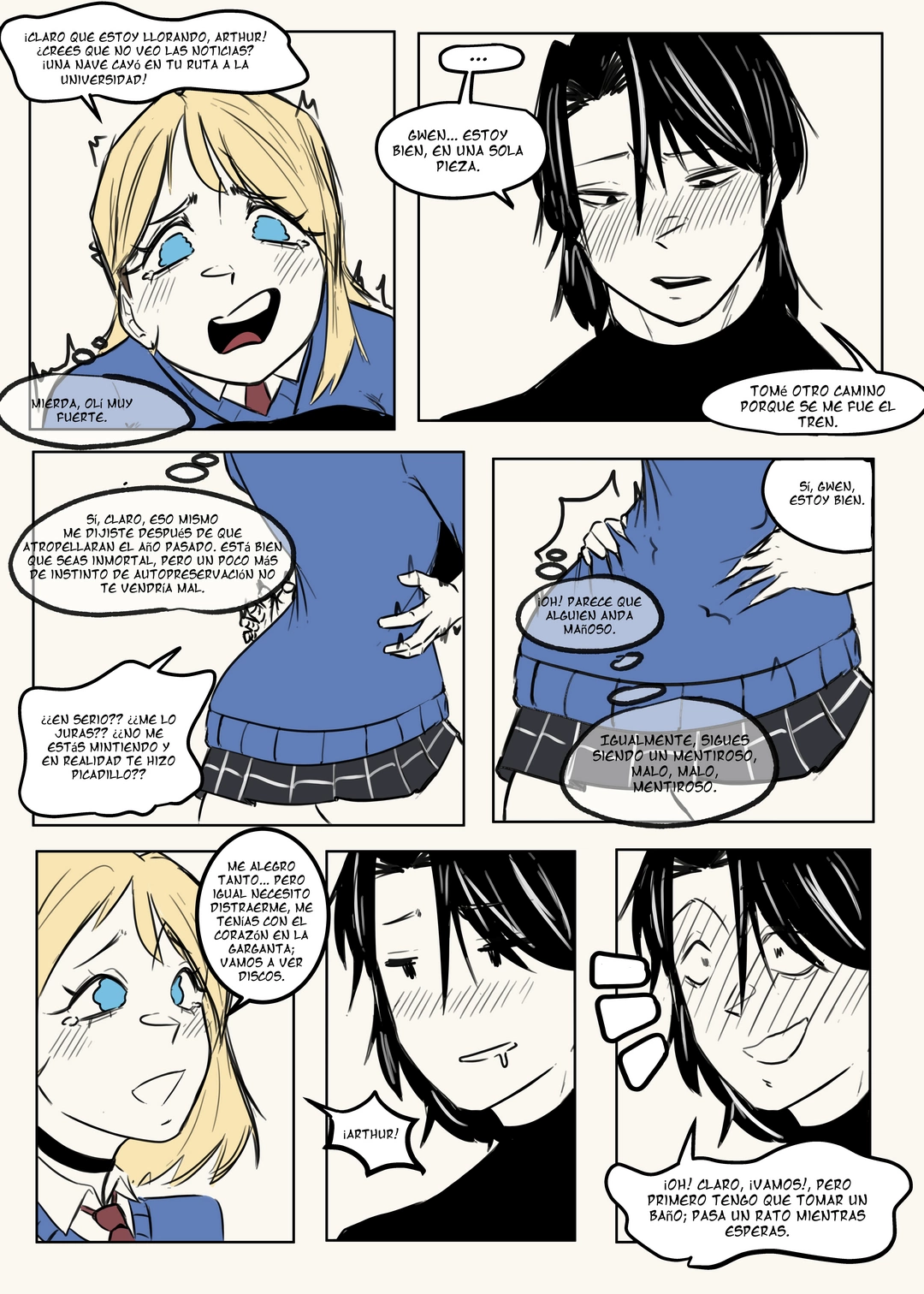 Overflowing Black 2 Comic Porno 07