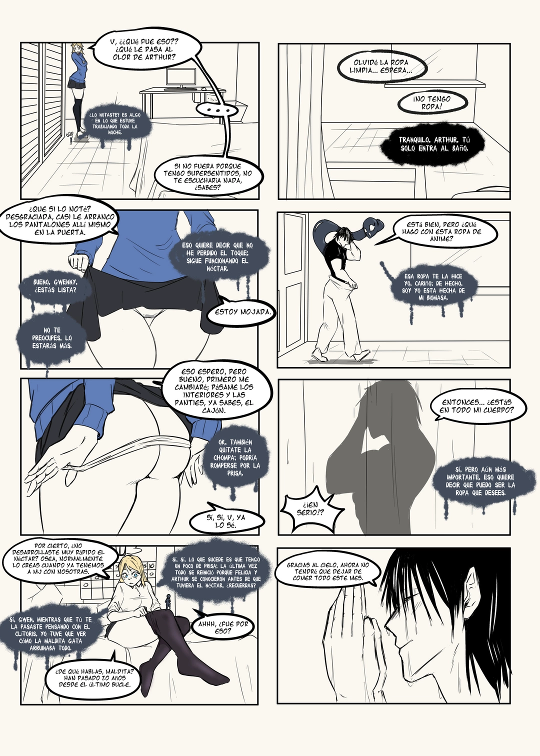 Overflowing Black 2 Comic Porno 10