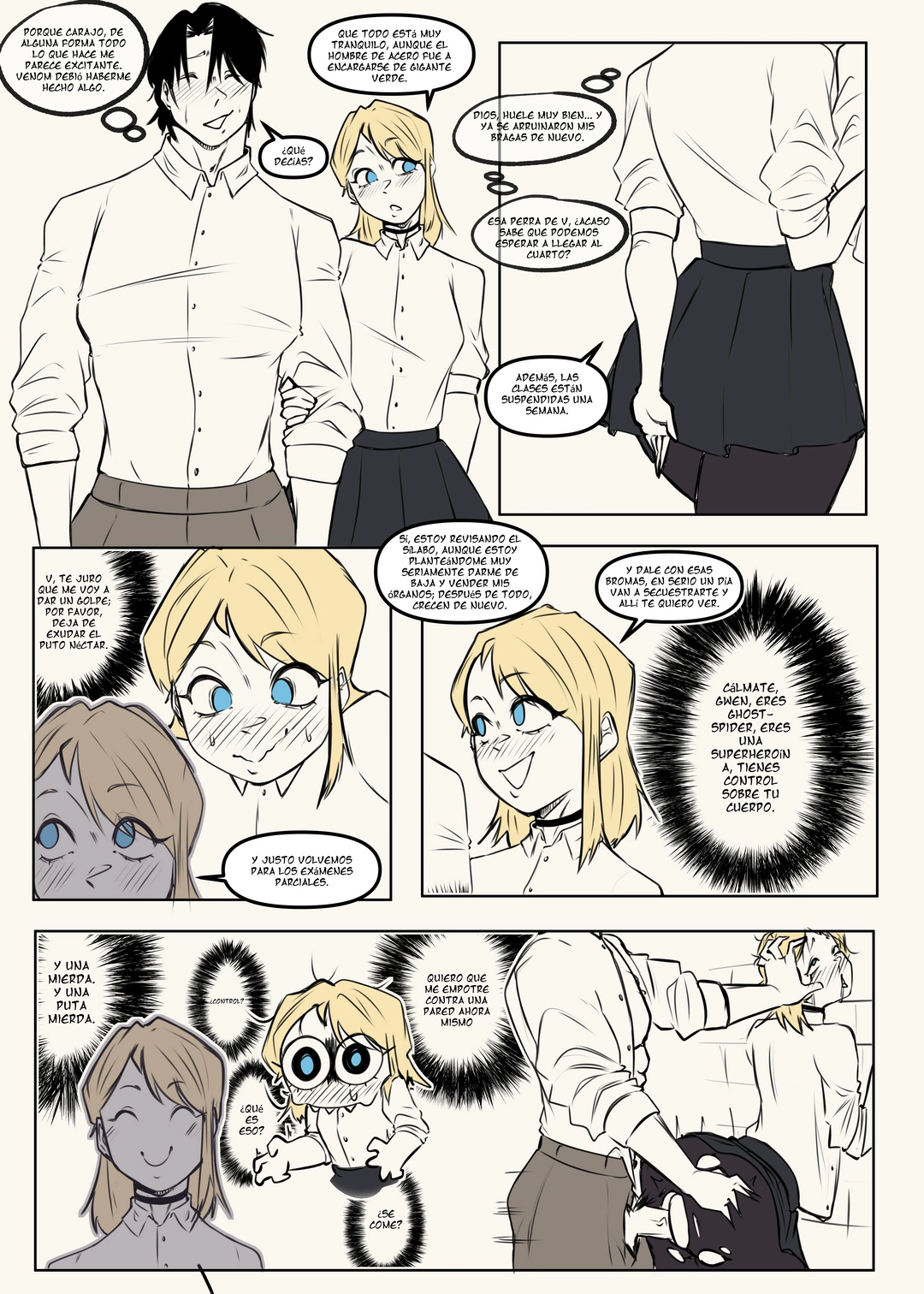 Overflowing Black 2 Comic Porno 15