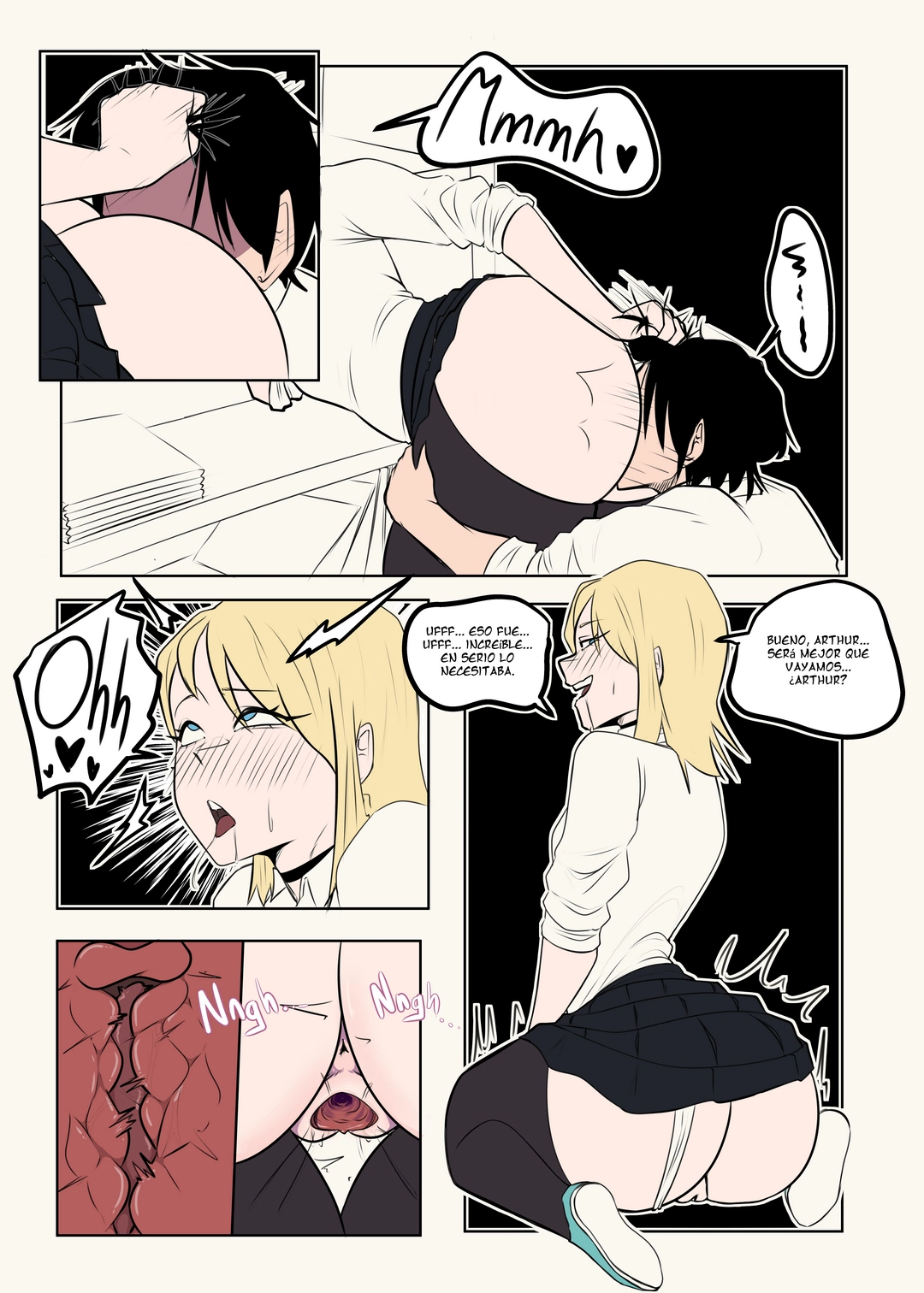 Overflowing Black 2 Comic Porno 23