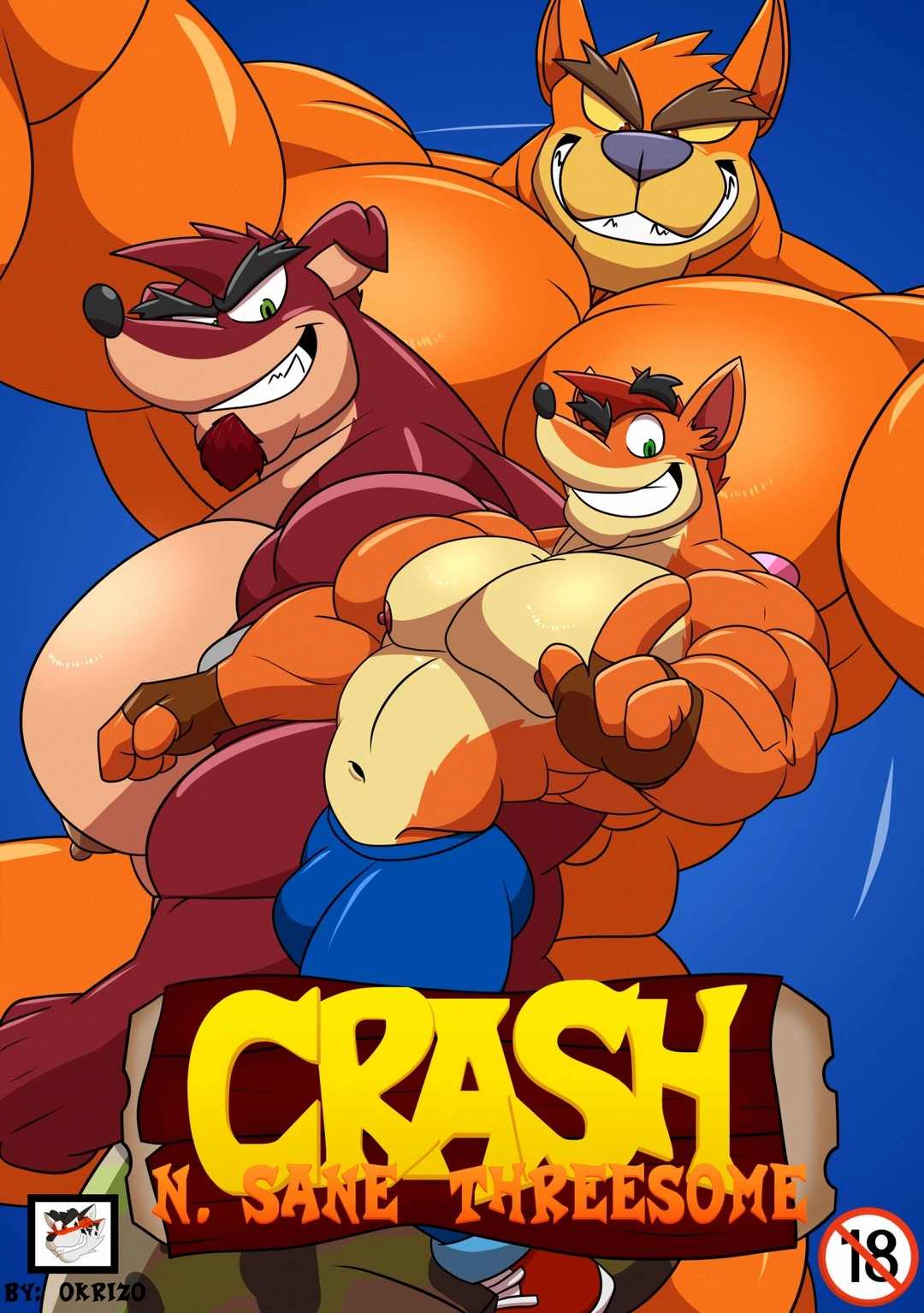 Crash N. Sane Threesome Okrizo 01