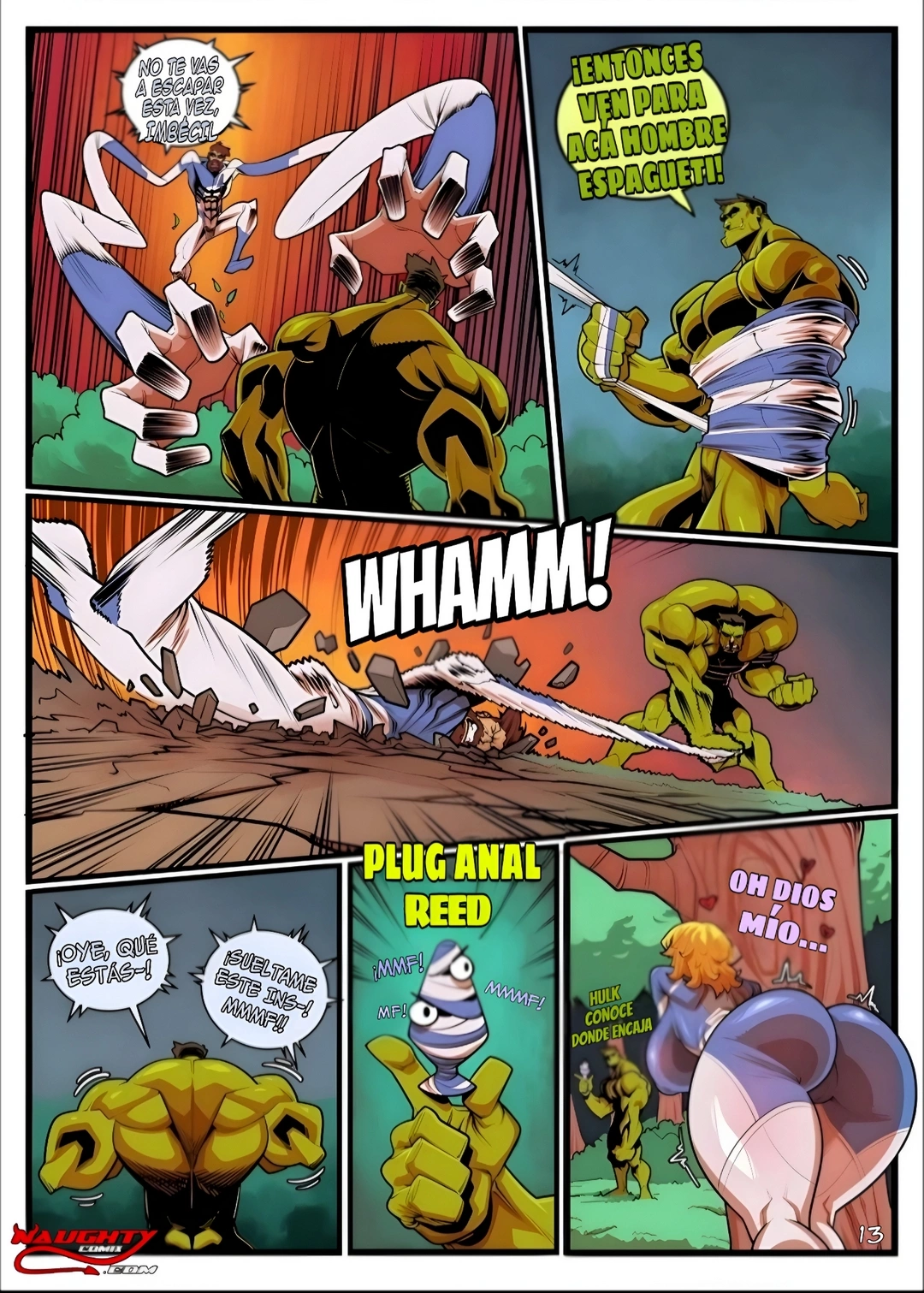 El Insaciable Hulk Groove 13