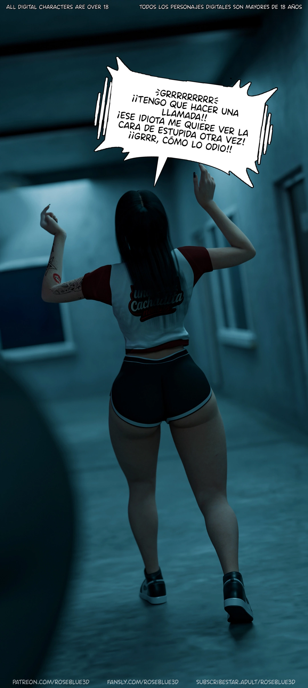 My Neighbors Widow 54 Roseblue3d 118