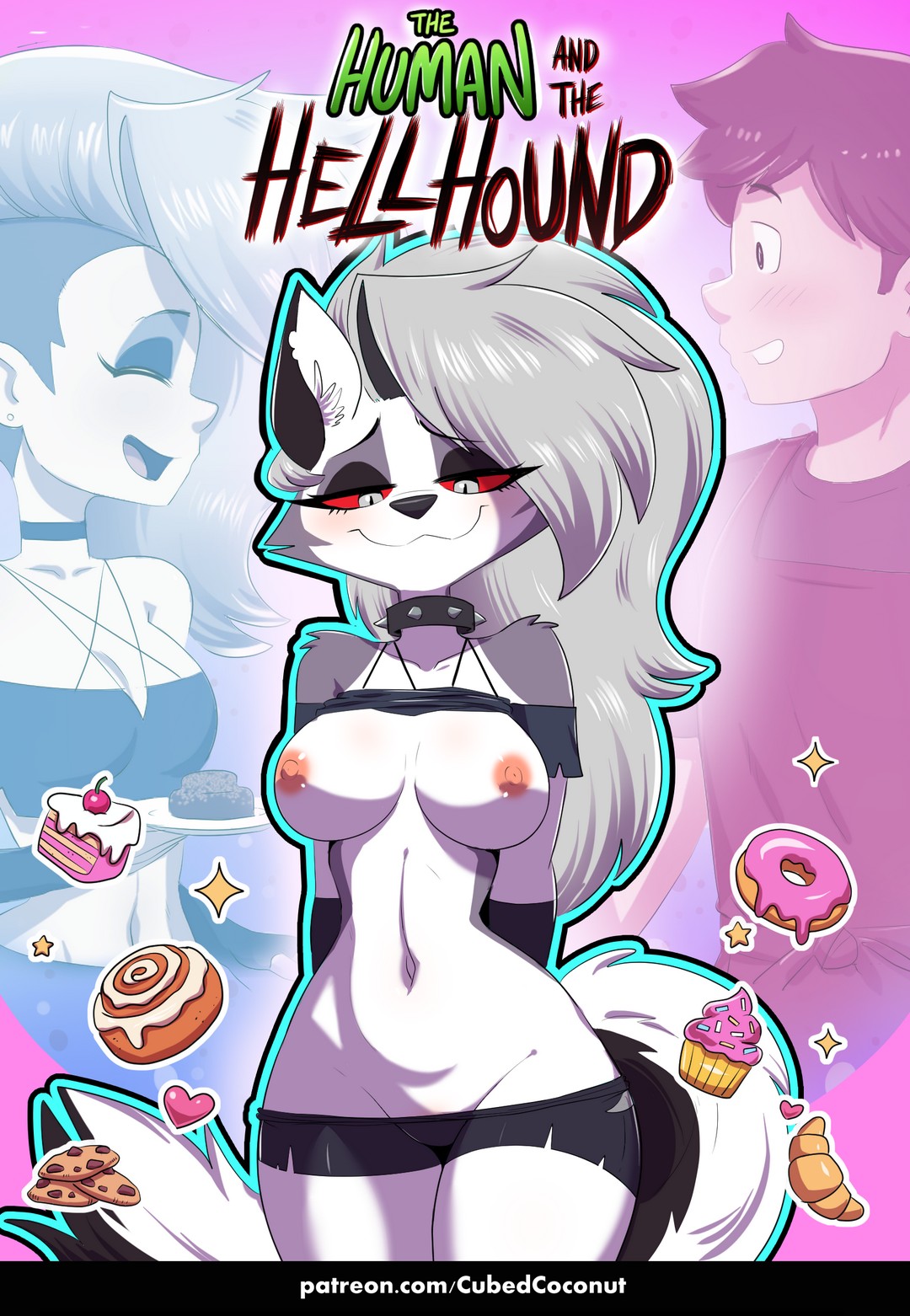 The Human And The Hellhound Cubedcoconut 01