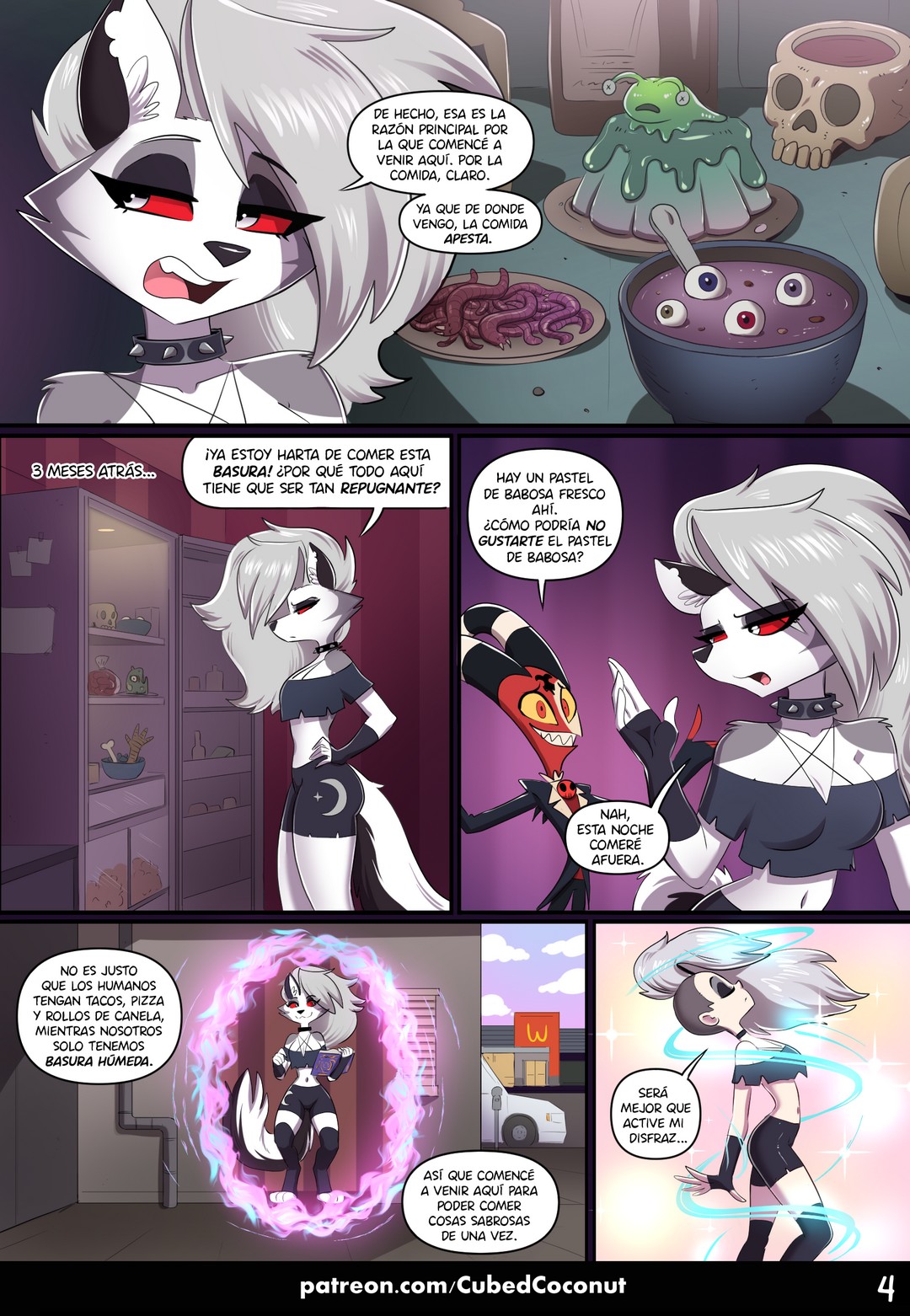 The Human And The Hellhound Cubedcoconut 05