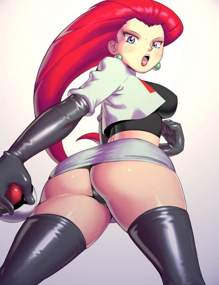 de Jessie una chica del Team Rocket bien caliente donde aparece en la serie...