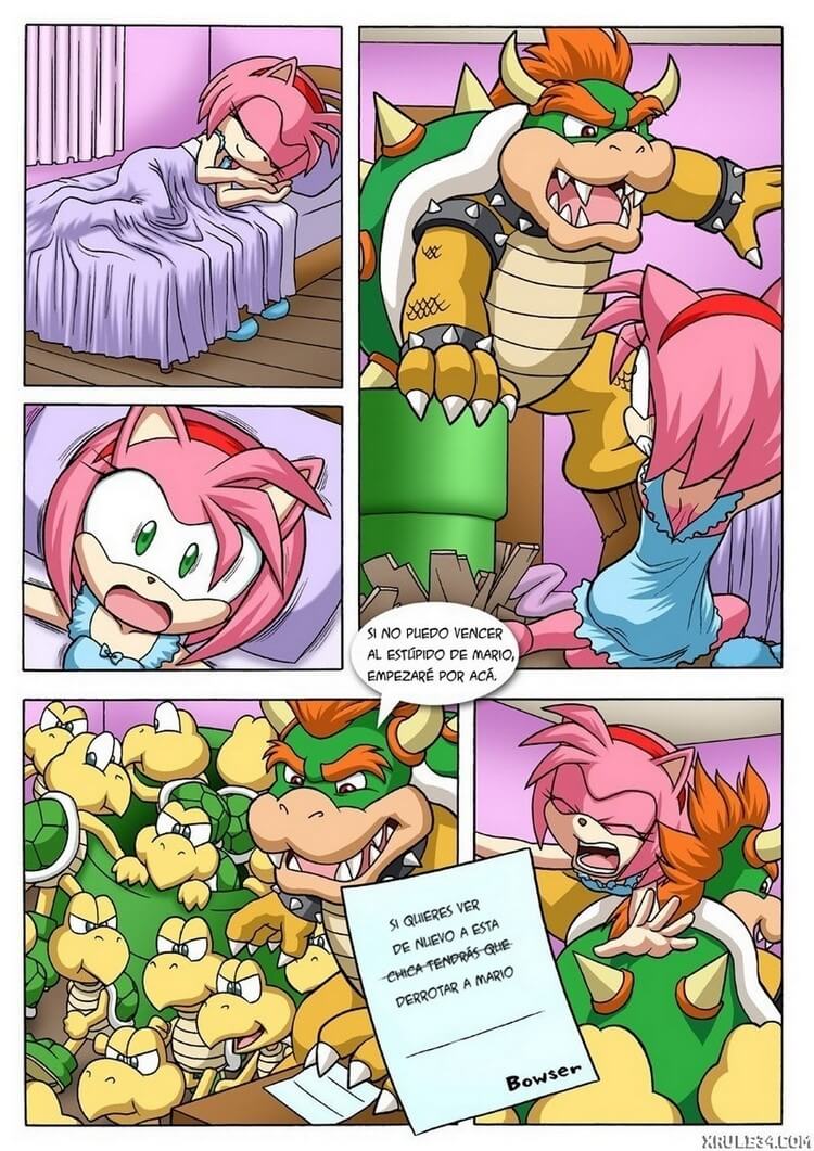 Mario sonic porn comic