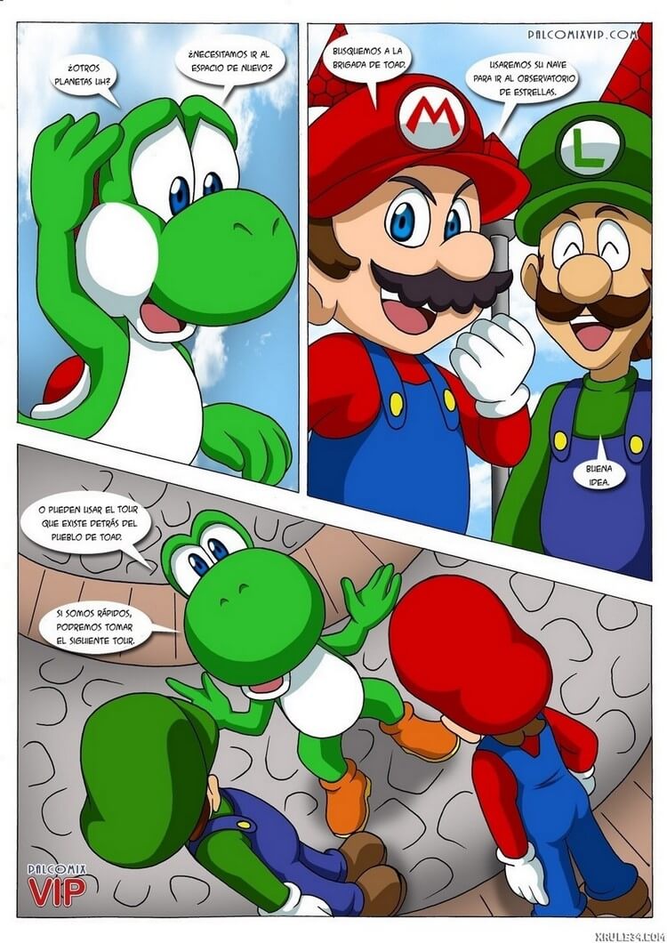 Mario en Sonic Porn Comic