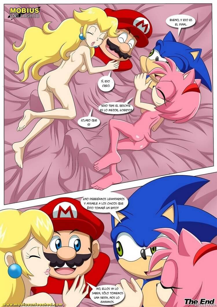 Mario en Sonic Porn Comic