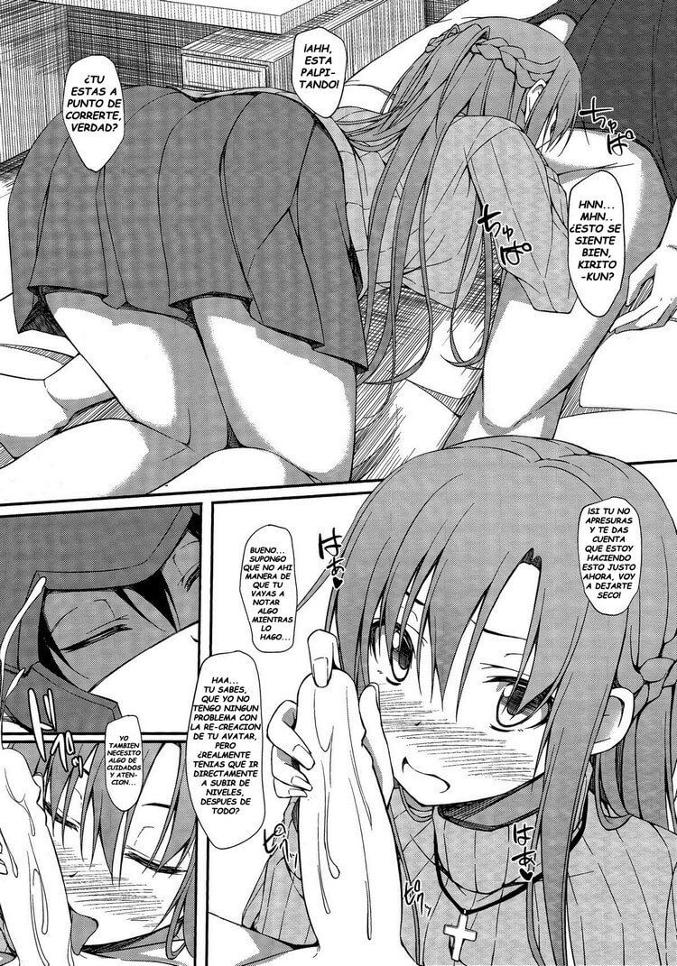 Asuna comic porno
